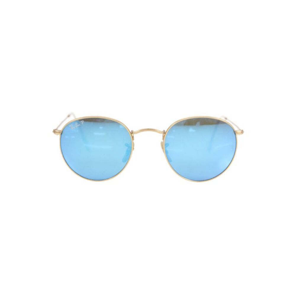 Ray Ban Unisex Adults Round Metal Classic Sunglasses Blue